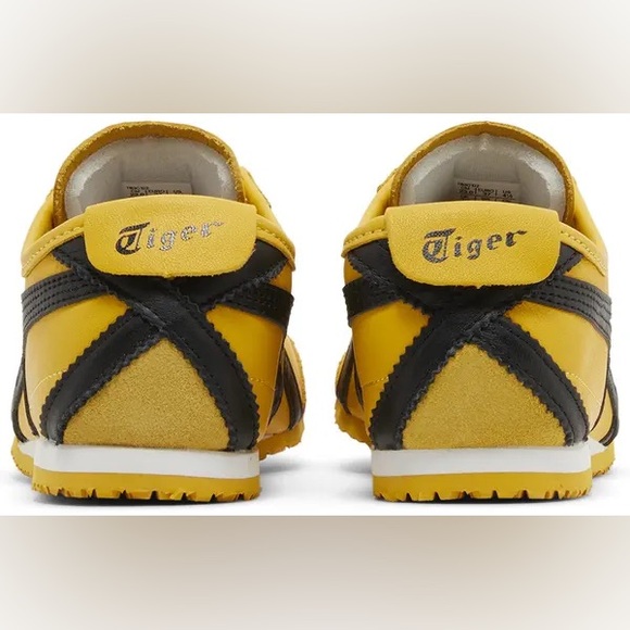 Onitsuka Tiger Mexico 66 ‘Kill Bill” Asics Yellow and Black Sneakers - Picture 8 of 8